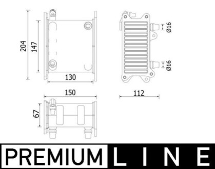 Автозапчасть MAHLE / KNECHT CI223000P