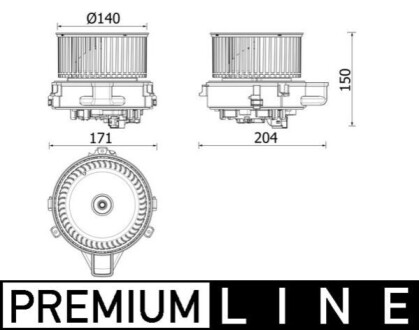 Автозапчасть MAHLE / KNECHT AB284000P