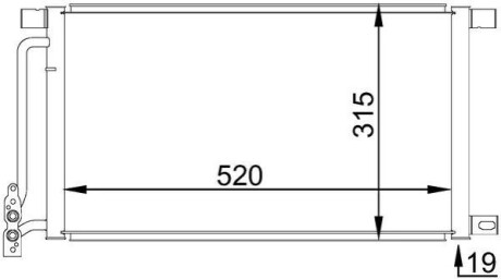 Автозапчасть MAHLE / KNECHT AC235001S