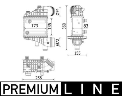 Автозапчасть MAHLE / KNECHT CI552000P