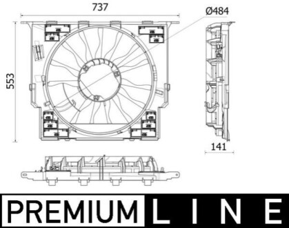 Автозапчасть MAHLE / KNECHT CFF534000P