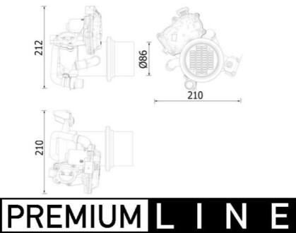 Автозапчасть MAHLE / KNECHT CE20000P