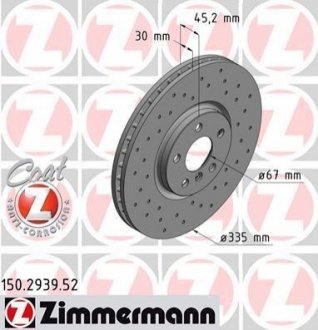 Автозапчасть ZIMMERMANN 150293952 (фото 1)