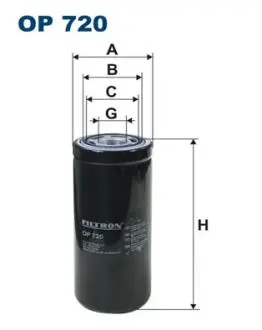 Фильтр масла FILTRON OP720