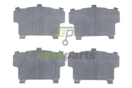 Комплект протискрипних пластин (передніх) Nissan Maxima 97-00/Murano 03-14/Teana 03-08/Infiniti FX 03-11/M37 11- FRENKIT 940110