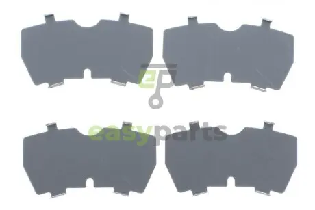 Комплект протискрипних пластин (задніх) Toyota Avensis 99-03 (TRW) FRENKIT 940008