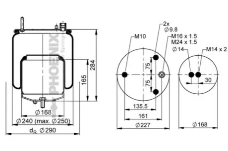 Фото автозапчасть PHOENIX 1DF17A2 Автозапчасть PHOENIX 1DF17A2