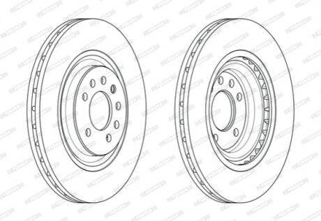 Автозапчасть FERODO DDF2595C1