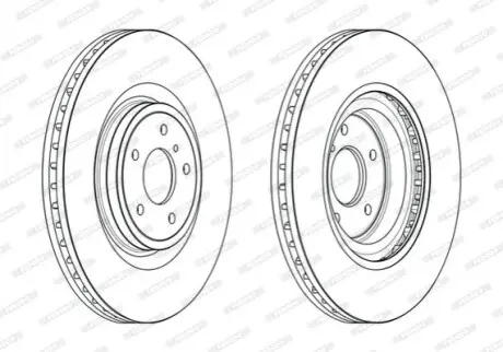 Автозапчасть FERODO DDF2430C1