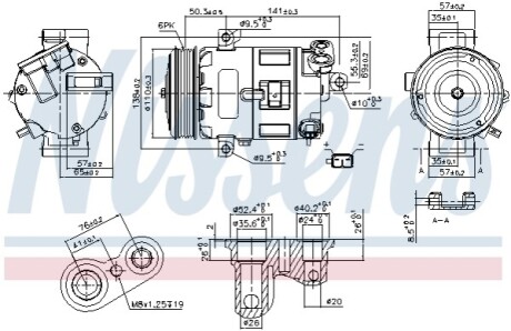 Автозапчасть NISSENS 89400