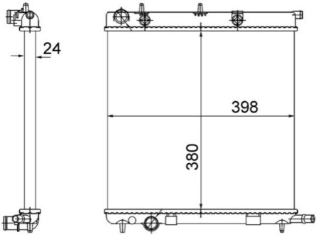 Автозапчасть MAHLE / KNECHT CR556002S