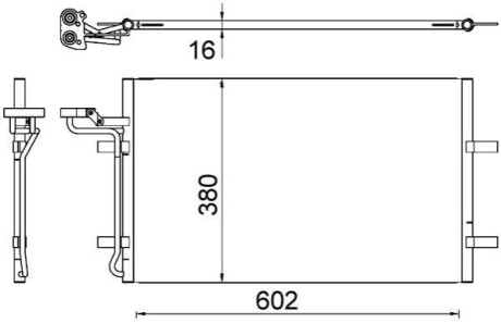 Автозапчасть MAHLE / KNECHT AC725000S (фото 1)