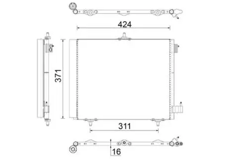 Автозапчасть MAHLE / KNECHT AC460000S