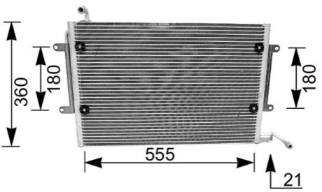 Автозапчасть MAHLE / KNECHT AC172000S