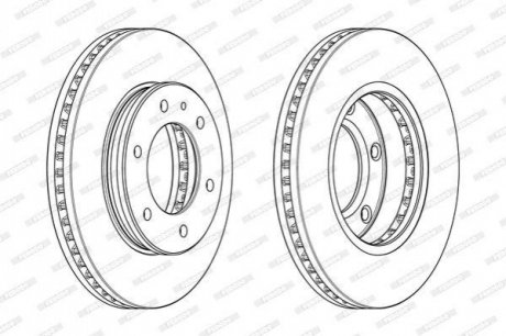 Автозапчасть FERODO DDF2462C1