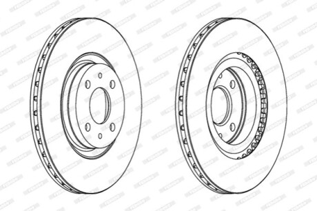 Автозапчасть FERODO DDF252C