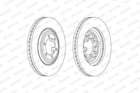 Автозапчасть FERODO DDF2372C