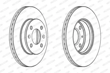 Автозапчасть FERODO DDF1529C