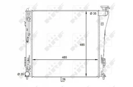 Автозапчасть NRF 59087