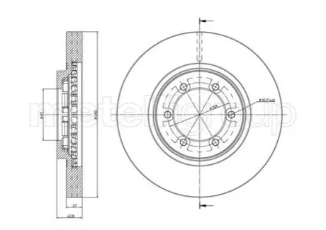 Автозапчасть Metelli 230954C