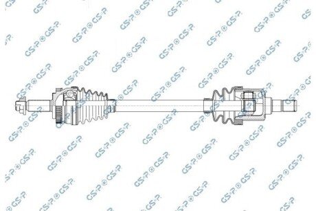 Drive Shaft GSP 201210 (фото 1)