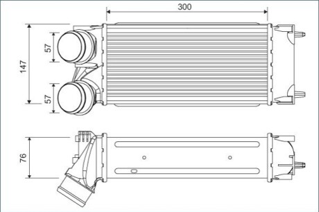 INTERCOOLER Valeo 822925