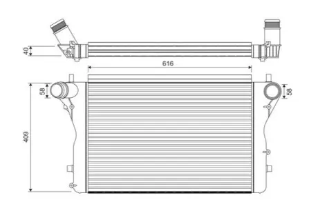 INTERCOOLER Valeo 818391