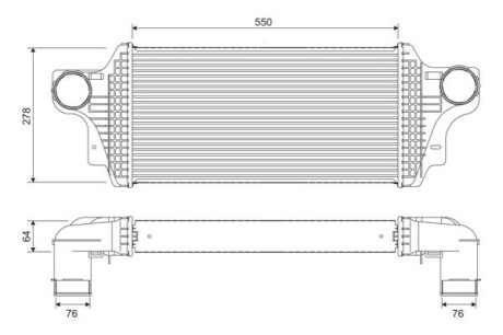 INTERCOOLER Valeo 818377 (фото 1)