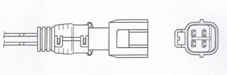 Лямбда-зонд NGK 1357
