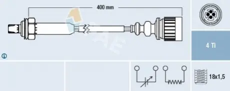 Лямбда-зонд FAE 77187