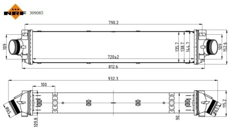 Интеркуллер NRF 309085