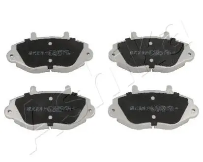 Колодки гальмівні дискові (комплект 4 шт) ASHIKA 50000322