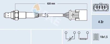 Лямбда-зонд FAE 77396