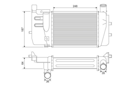 Інтеркулер Valeo 818369 (фото 1)