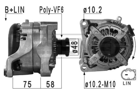 Alternator ERA 210969A