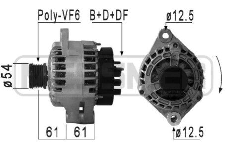 Alternator ERA 210892A