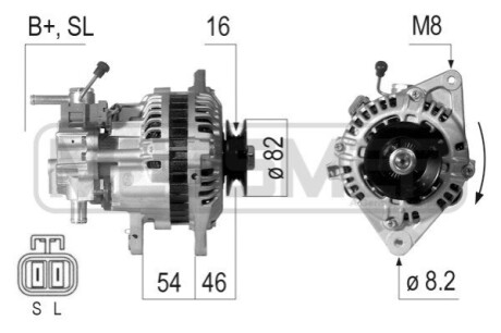 Alternator ERA 210461A