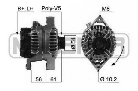 Alternator ERA 210584A