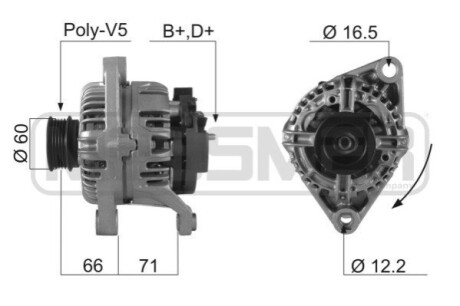 Alternator ERA 210201A