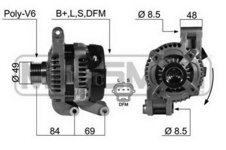 Alternator ERA 210438A