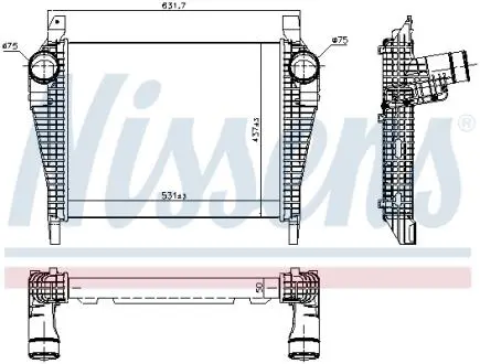 Интеркулер NISSENS 97064