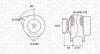 Alternator MAGNETI MARELLI 063731919010 (фото 1)