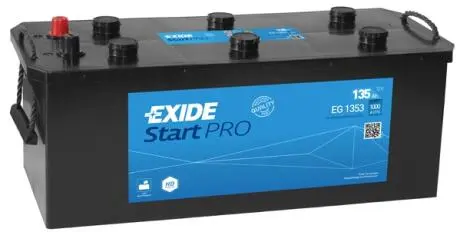 Фото акумулятор EXIDE EG1353 Акумулятор EXIDE EG1353