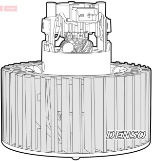 Вентилятор DENSO DEA09049 (фото 1)