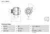 ALTERNATOR BOSCH 0986084140 (фото 1)