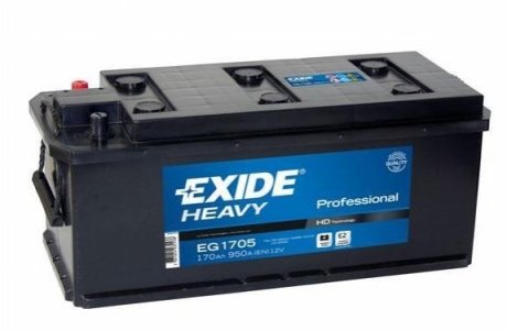 Акумулятор EXIDE EG1705 (фото 1)
