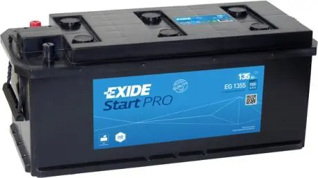 Фото акумулятор EXIDE EG1355 Акумулятор EXIDE EG1355