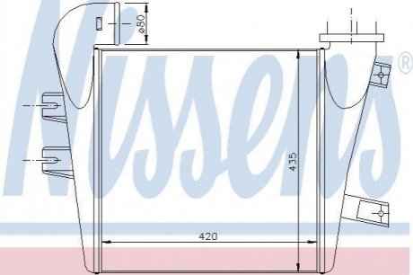 Интеркулер NISSENS 97007