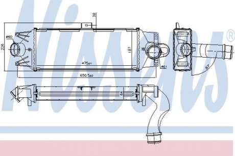 Интеркулер NISSENS 96202