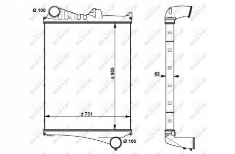 Интеркулер NRF 30225